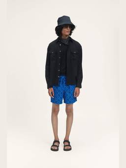 TERRA LUNA - Bellatrix Black Khadi Solid Shirt