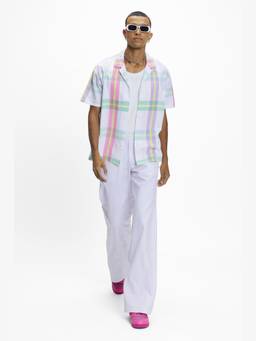 TERRA LUNA - Palawan Multi Colored Khadi Checks Shirt