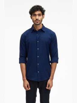 TERRA LUNA - Dante Blue Khadi Shirt