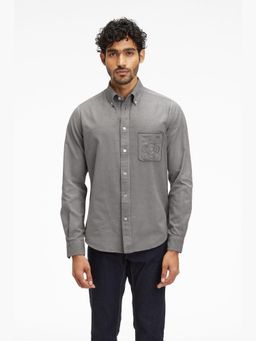 TERRA LUNA - Pacha Charcoal Khadi Shirt