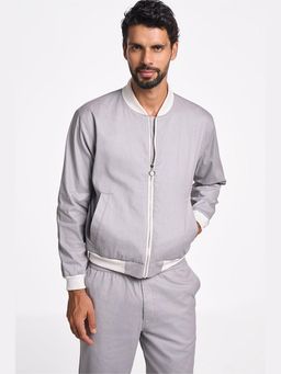 TERRA LUNA - Berghain Silver Bomber Jacket