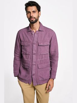TERRA LUNA - Felis Linen Lavender Traveller Jacket