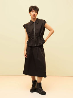 ONLY - Black Solid Top