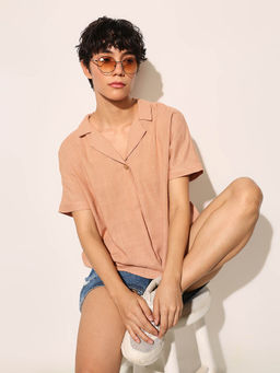 ONLY - Pink Solid Top