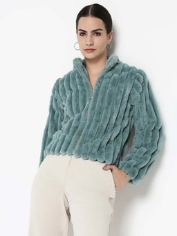 RAREISM - Armidale Turquoise Solid Regular Jacket