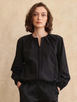 RAREISM - Dockly Black Solid Regular Jacket