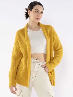 RAREISM - Jug Yellow Solid Relaxed Mini Shrug