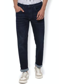 Van Heusen - Men Navy Dark Wash Slim Fit Jeans
