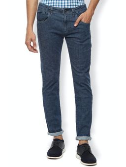 Van Heusen - Men Navy Dark Wash Slim Fit Jeans