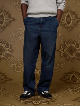 American Eagle - Men Navy Loose Fit Jeans