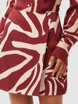 Forever New - Harvey Wrap Multicolor Mini Skirt