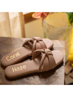 Coral Haze - Nude Gigi Flats for Women