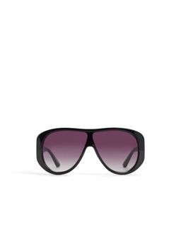 Aldo - Women Pc Purple Shield Full Rim Sunglass
