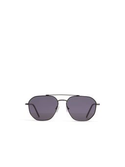 Aldo - Men Steel Purple Square Full Rim Sunglass