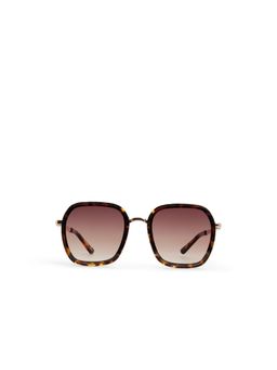 Aldo - Women Pc Brown Square Full Rim Sunglass