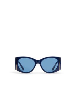 Aldo - Women Pc Blue Square Full Rim Sunglass