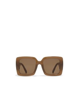 Aldo - Women Pc Brown Square Full Rim Sunglass