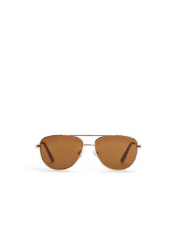 Aldo - Women Copper Brown Square Full Rim Sunglass