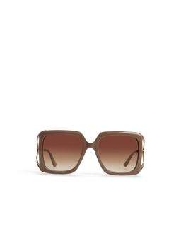 Aldo - Women Pc Brown Square Full Rim Sunglass