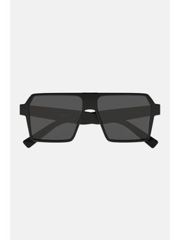 Snitch - Men Acetate Grey Square Full Rim Sunglass
