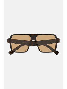 Snitch - Men Acetate Brown Square Full Rim Sunglass
