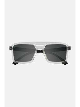 Snitch - Men Acetate Grey Square Full Rim Sunglass
