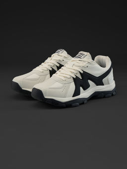 The Souled Store - Originals UBZ Fumes : White Black Men Low Top Sneakers