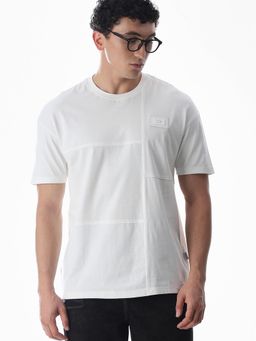Jack & Jones - Men White Solid T-Shirt