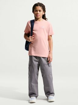 Nike - Sportswear Nsw Emb Futura Lbr Kids Pink T-Shirt