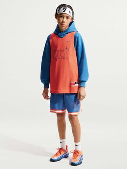 Nike - Sportswear Jsy Hbr Kids Orange Reversible Tank Top