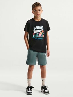 Nike - Sportswear Nsw Boxy Rest Kids Black T-Shirt