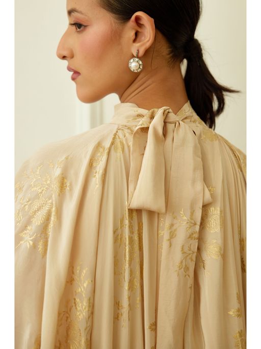 nikasha embroidered satin dress $260 Anthropologie Nikasha Embroidered Satin Dress SIZE S new with tag