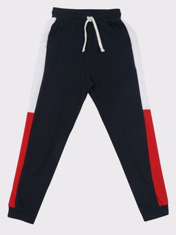 Jumping Joey - Boys Solid Navy Regular Fit Jogger