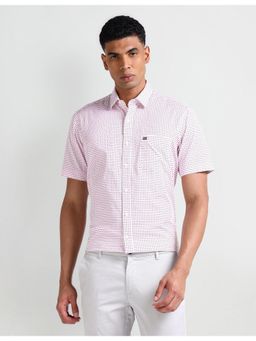 Arrow Sports - Short Sleeve Geometric Print Shirt