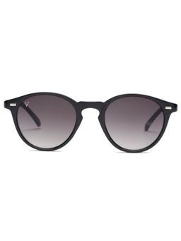 SunVoir - Polycarbonate SunglassUV 400 Gradient Grey Lens Men & Women Round Sunglasses-SUNVOIR-013-C7