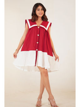 All Eyes On You - Womens Colorblock Multi-Color Dress