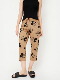 max - Women Mickey Mouse Printed Capri