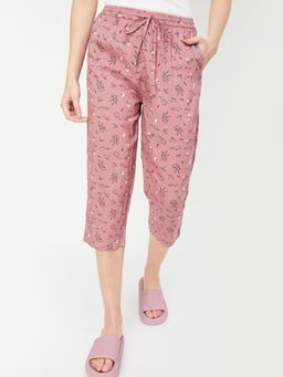 max - Women Floral Printed Capri