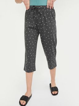 max - Women Heart Print Capri