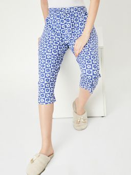 max - Women Printed Knit Capri