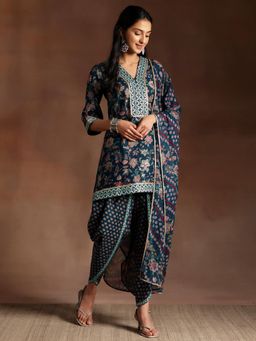 Libas - Women Kurta and Dhoti with Dupatta (Set of 3)