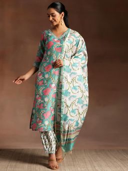 Libas - Women Kurta and Pants with Dupatta (Set of 3)