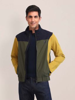 U.S. POLO ASSN. - Colour Blocked Regular Fit Jacket
