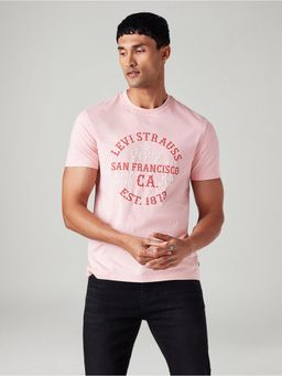 Levi's - Mens Knitted Slim Fit T-Shirt - Pink