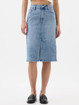 GAP - Blue Women's Denim Knee Length Skirt