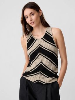 GAP - Women's Black Textured Top