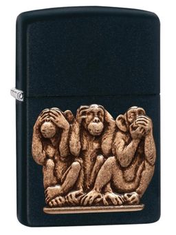 Zippo - Three Monkeys Windproof Pocket Lighter