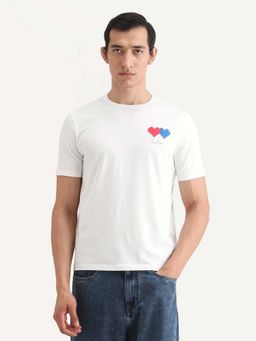 Rare Rabbit - Men's Primary White T-Shirt