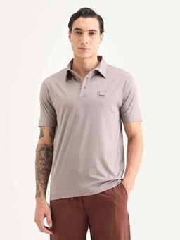 Rare Rabbit - Men's Dusky Purple Polo T-Shirt