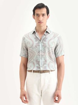 Rare Rabbit - Men's Bliq Blue Shirt